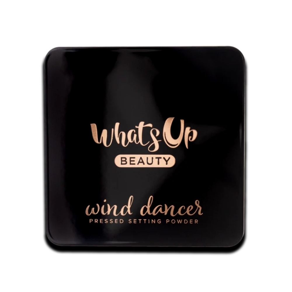 NIB Whats Up Beauty - Wind Dancer Pressed Setting Powder - Shade Light